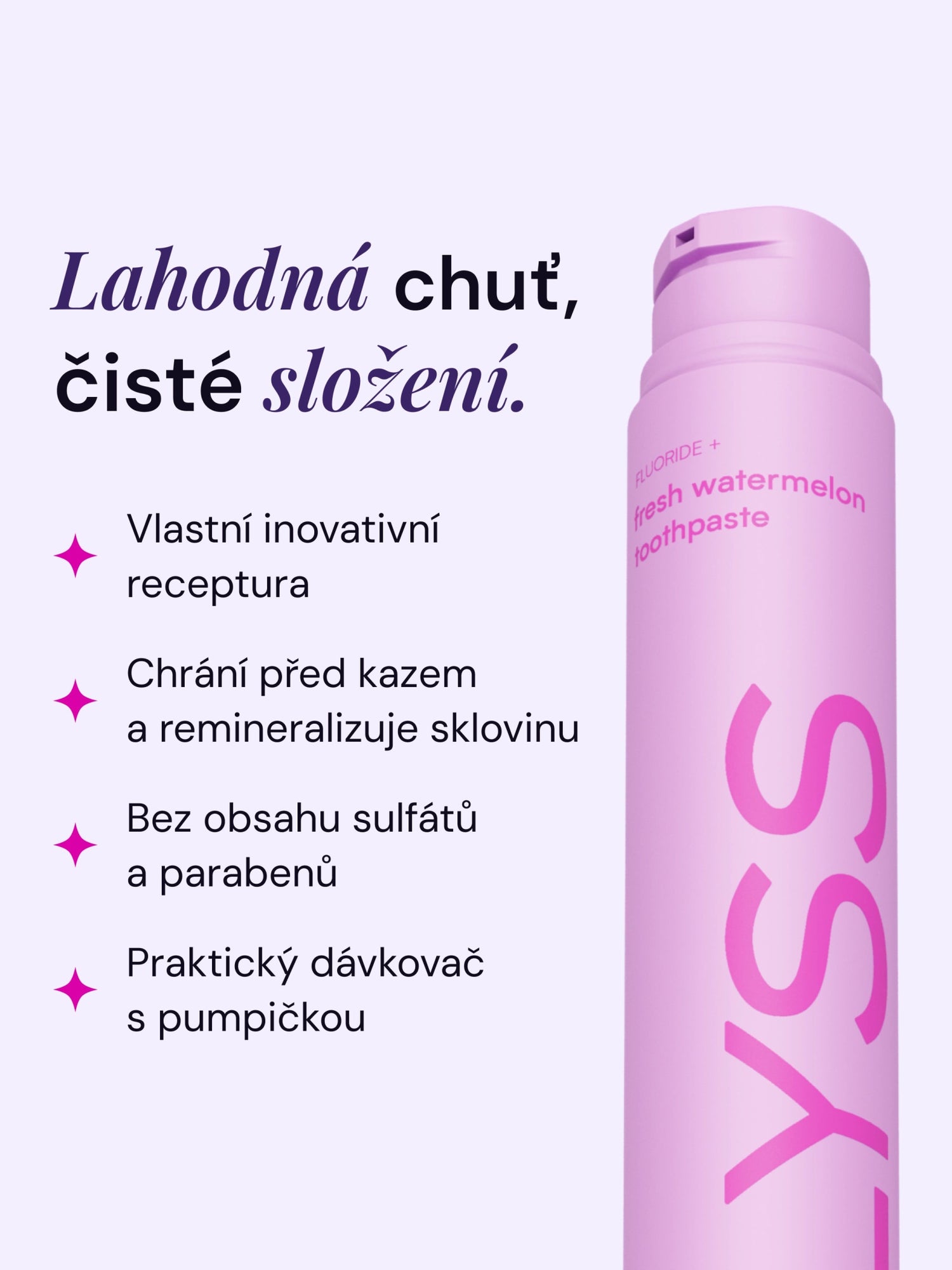 3+1 ZDARMA balení zubních past LYSS - LYSS.cz