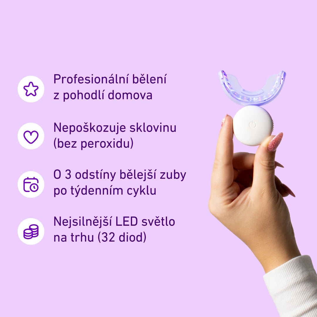 LYSS 405nm sada na bělení zubů - LYSS.cz