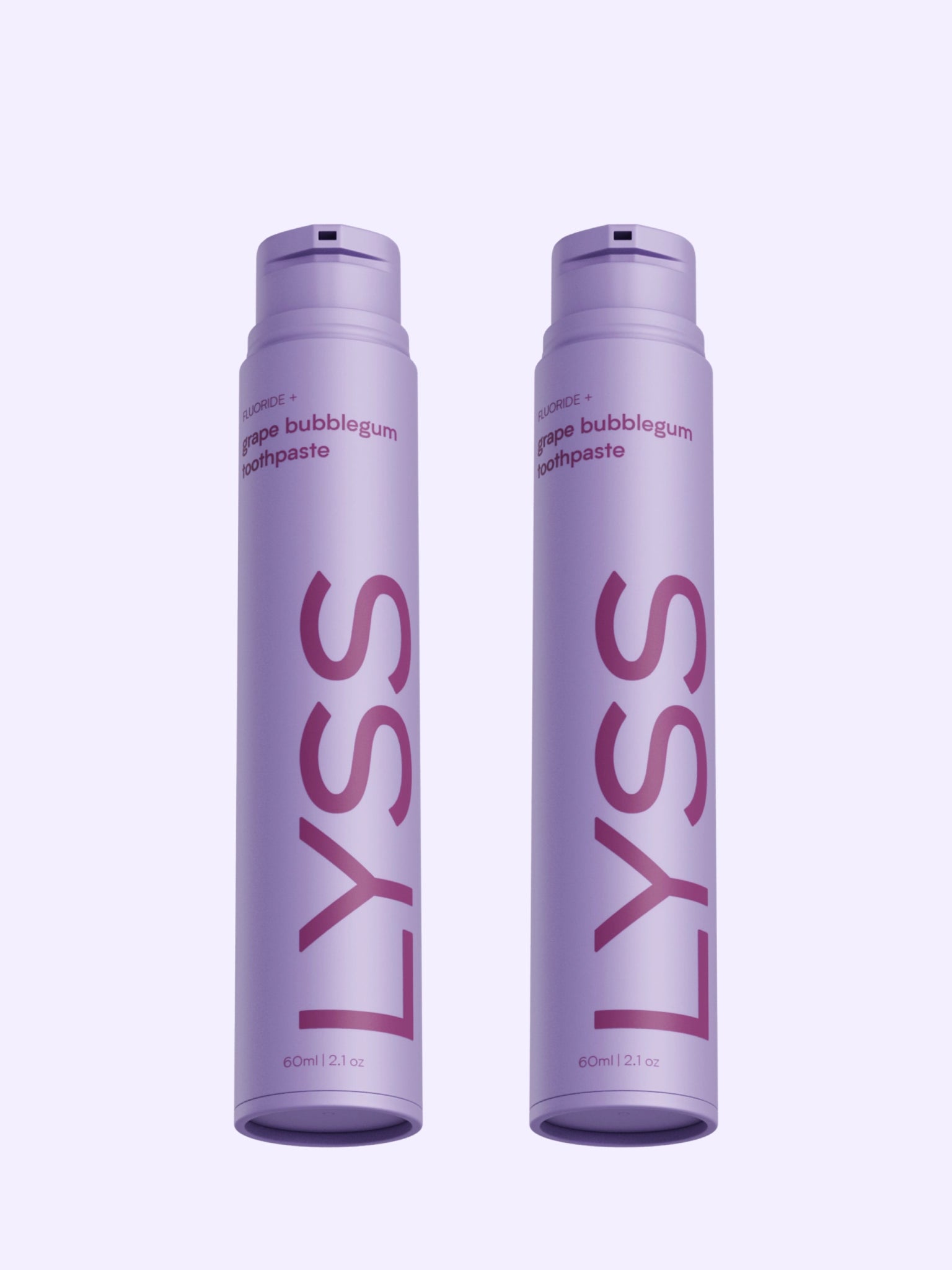 1+1 ZDARMA Hroznová žvýkačka zubní pasta LYSS - LYSS.cz