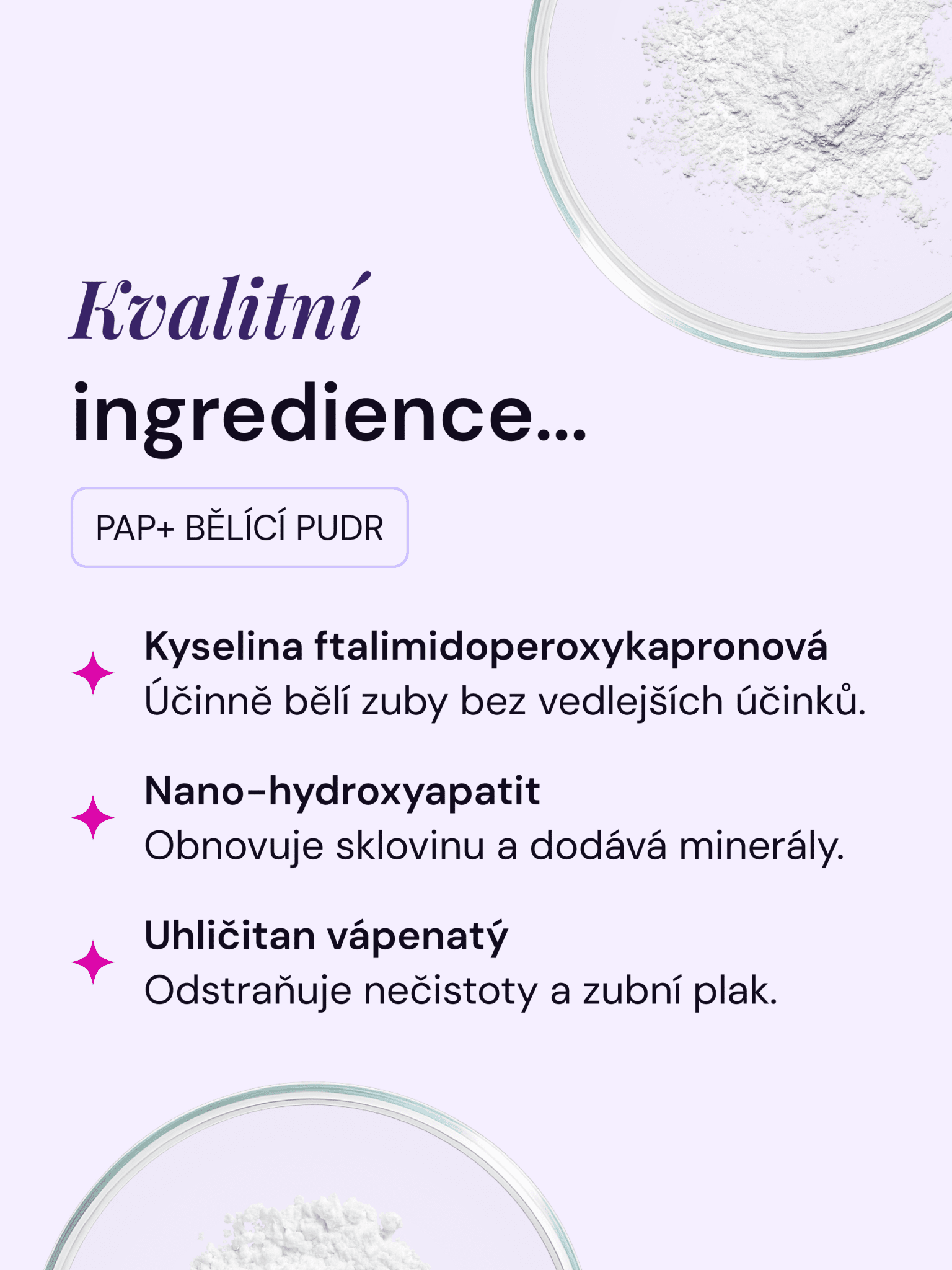 Balíček na každodenní bělení - PAP+ bělící pudr na zuby + zubní pasta LYSS - LYSS.cz