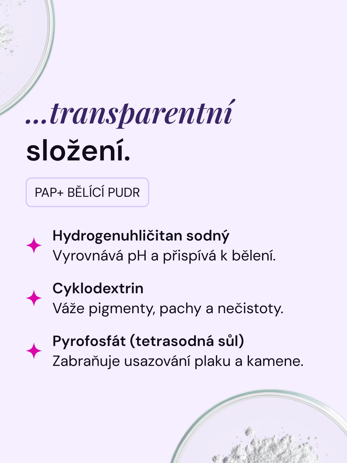 Balíček na každodenní bělení - PAP+ bělící pudr na zuby + zubní pasta LYSS - LYSS.cz