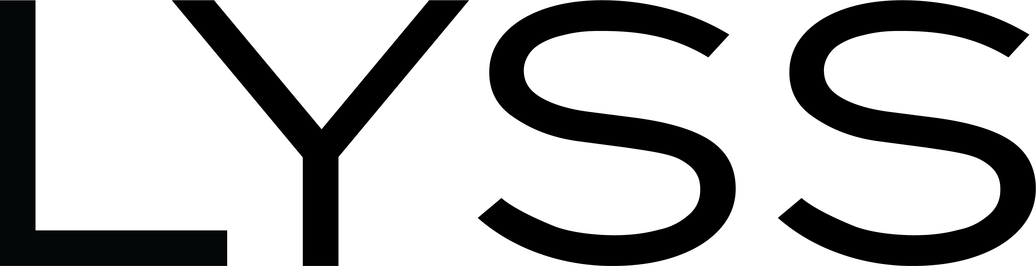 LYSS logo černá