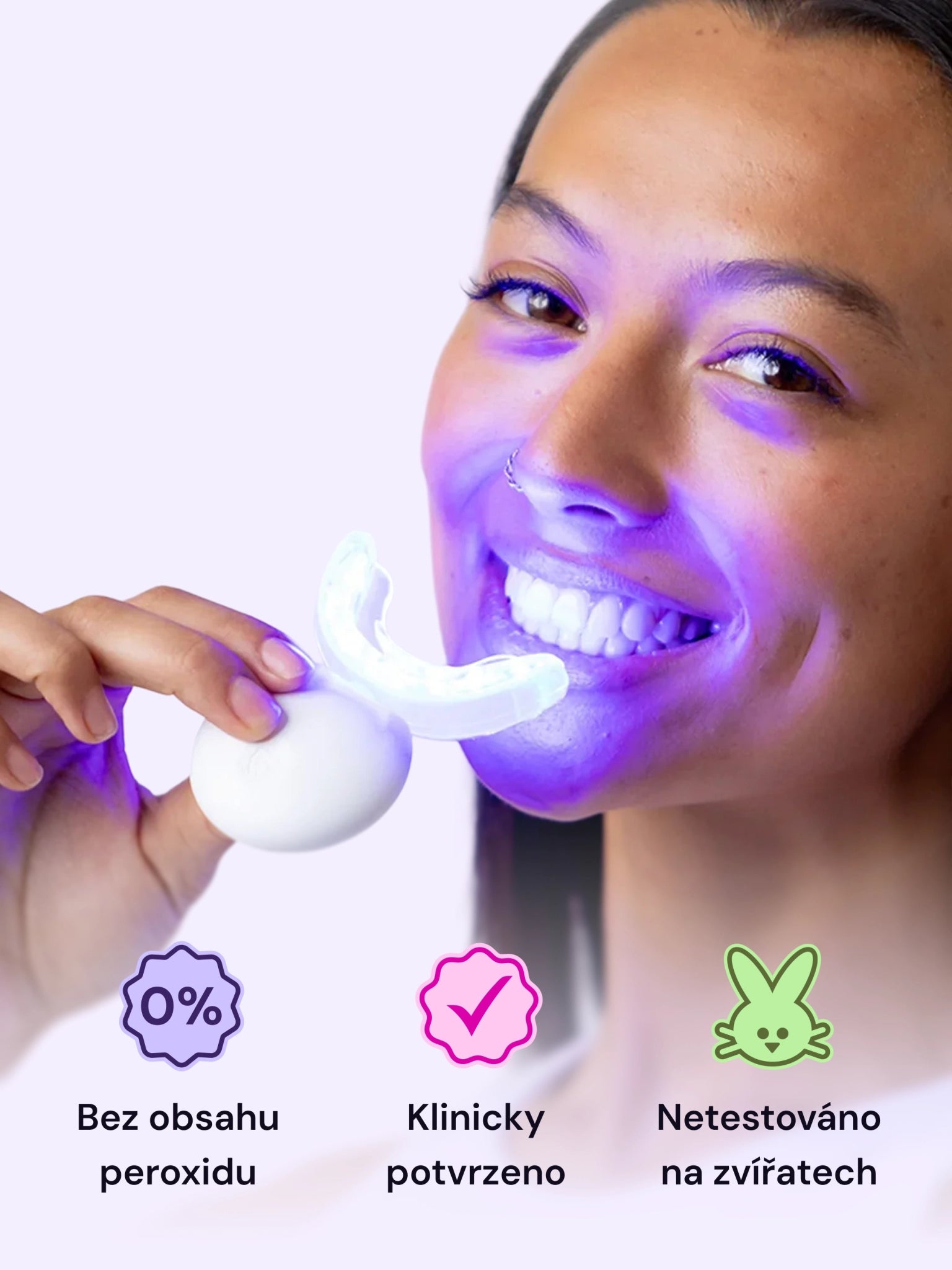 LYSS 405nm sada na bělení zubů - LYSS.cz