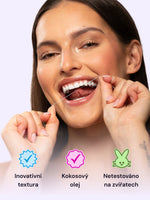 LYSS floss - dentální nit s kokosovým olejem 30m - LYSS.cz