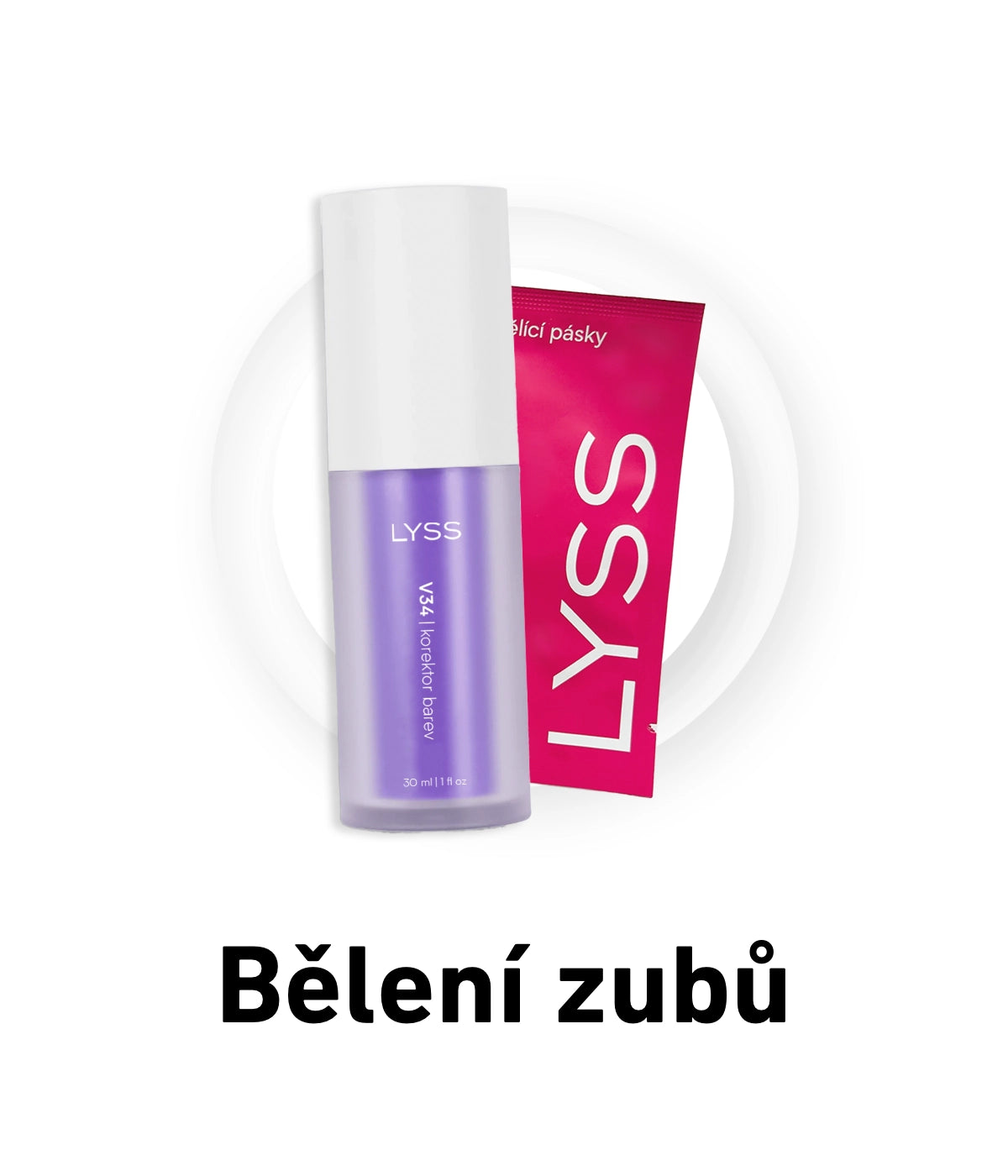 LYSS Bělení zubů z pohodlí domova
