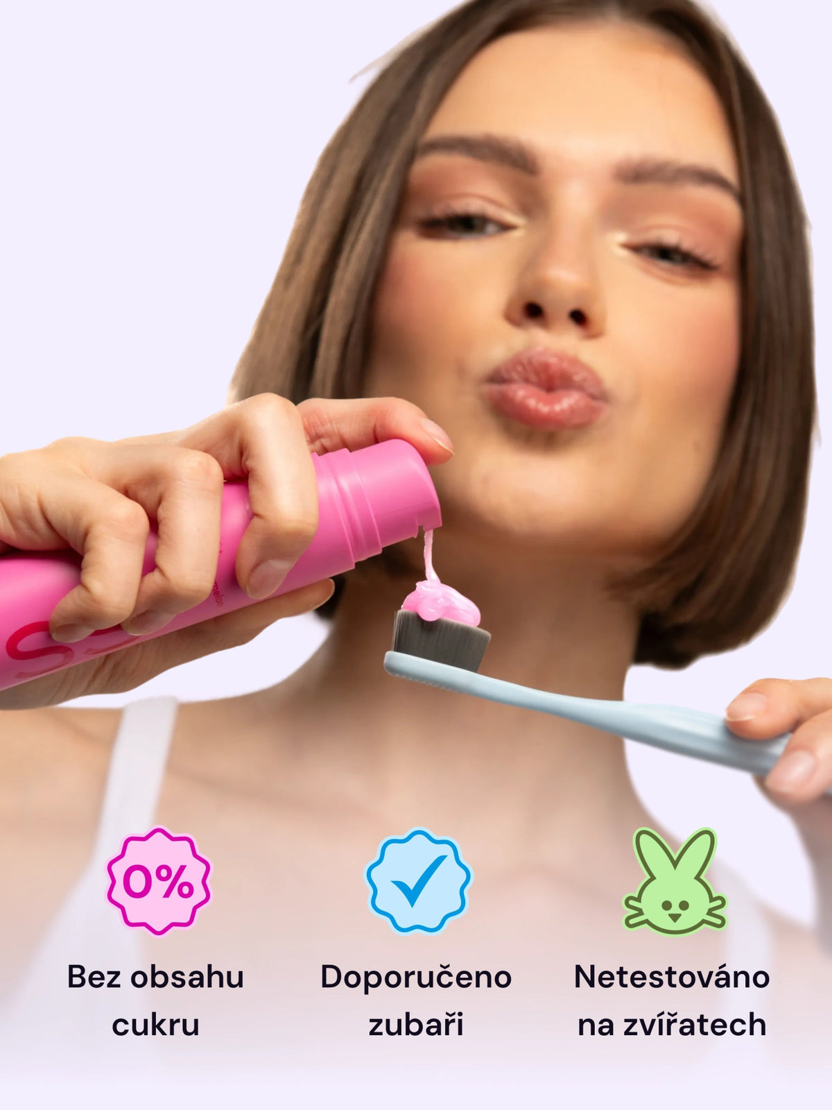 Melounová bělící zubní pasta bez fluoridu LYSS - LYSS.cz