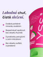 Melounová dětská zubní pasta bez fluoridu LYSS - LYSS.cz