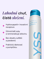 Mentolová bělicí zubní pasta bez fluoridu LYSS - LYSS.cz 