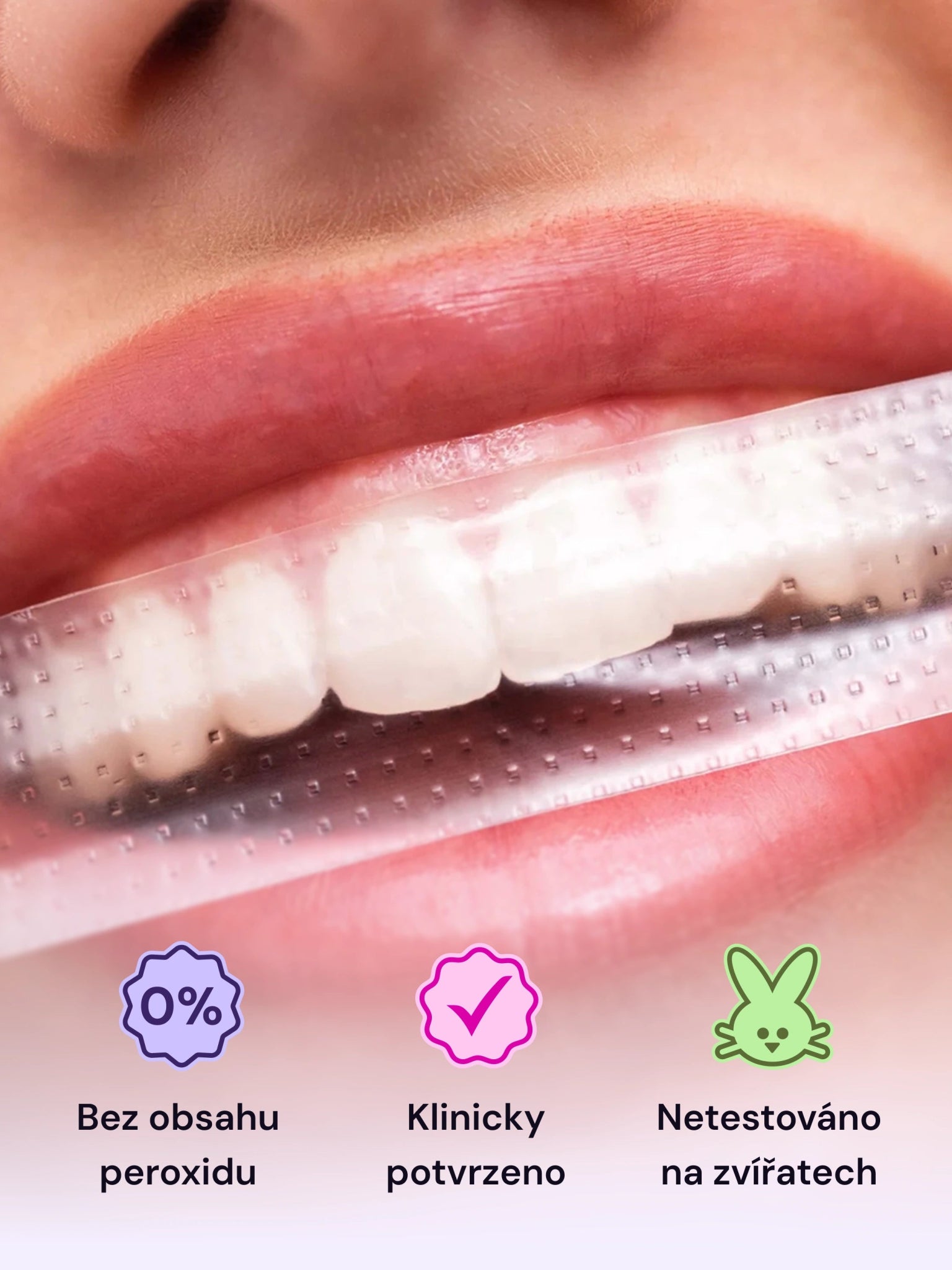 PAP+ bělící pásky na zuby - LYSS.cz