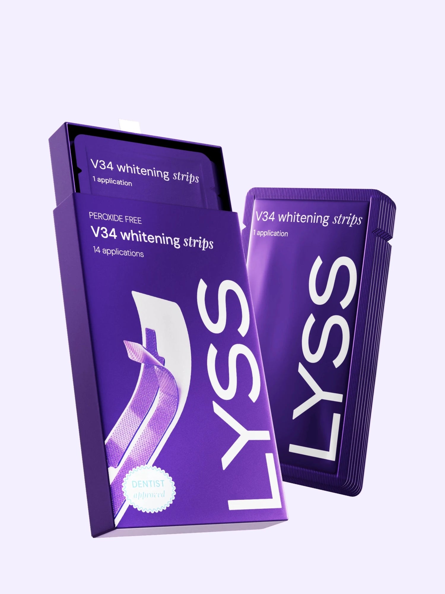 V34 bělicí pásky na zuby - LYSS.cz