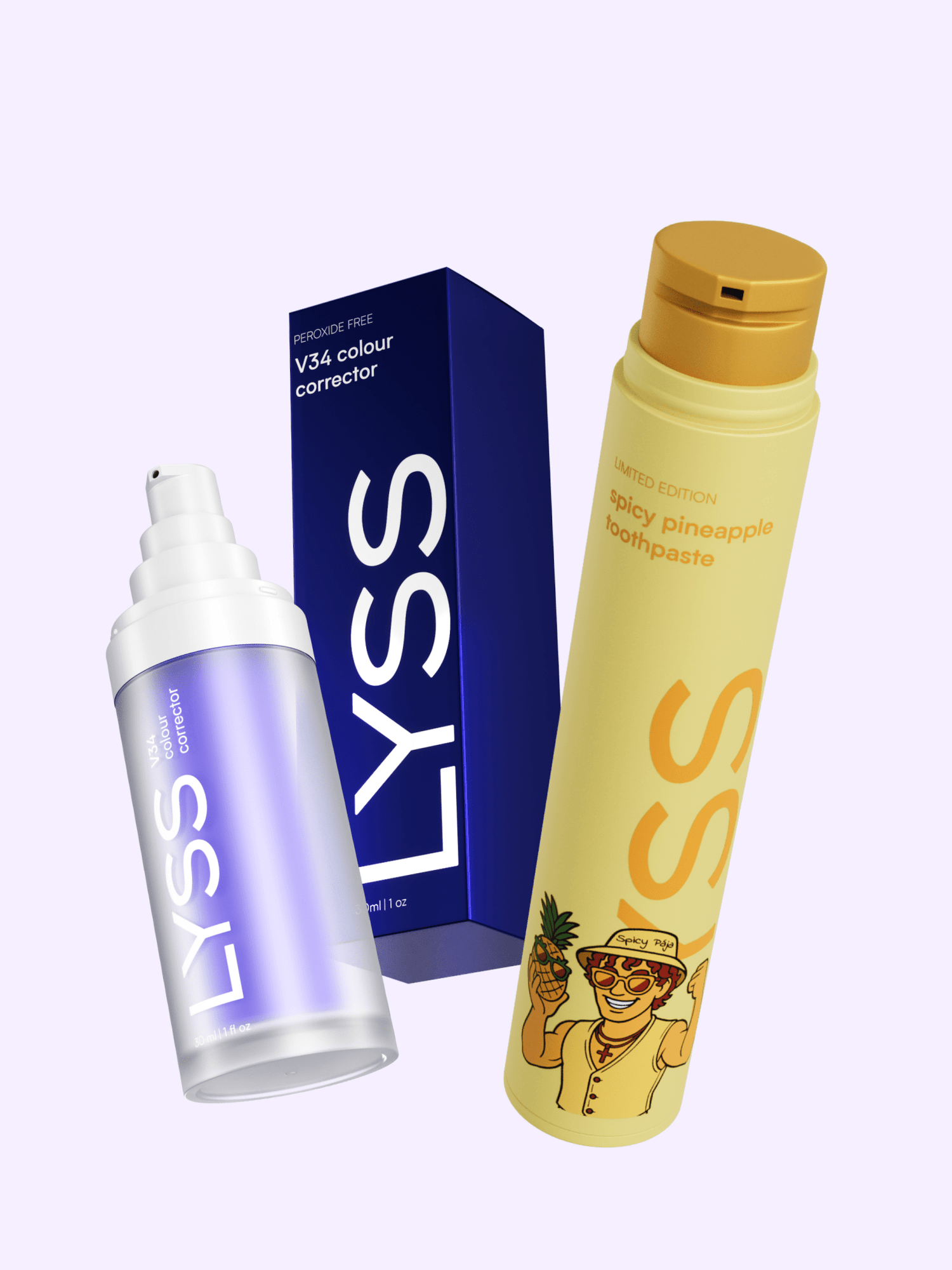 Výhodný balíček pro bílý a svěží úsměv - LYSS.cz 